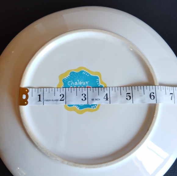 Chaleur Judith Geiger Dinner Plates 1987 South Western Lizard